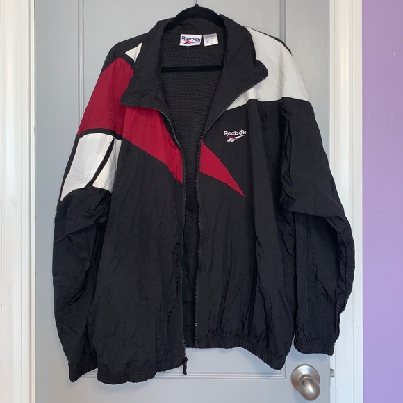 vintage reebok color block windbreaker - Picture 2 of 16